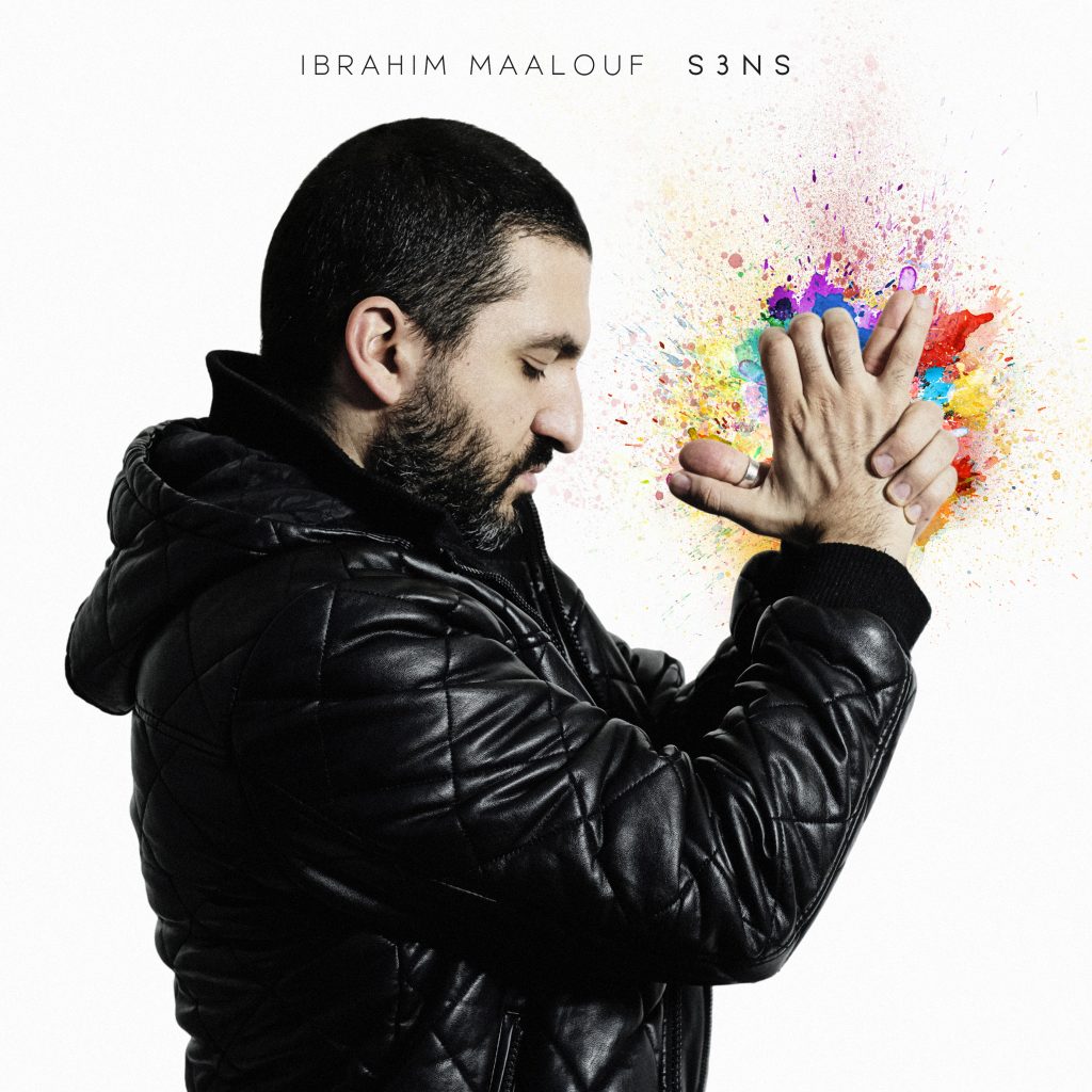 Cover of S3NS, the latest album of the instrumentalist Ibrahim Maalouf.